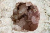 Sparkly, Pink Amethyst Geode - Argentina #147948-1